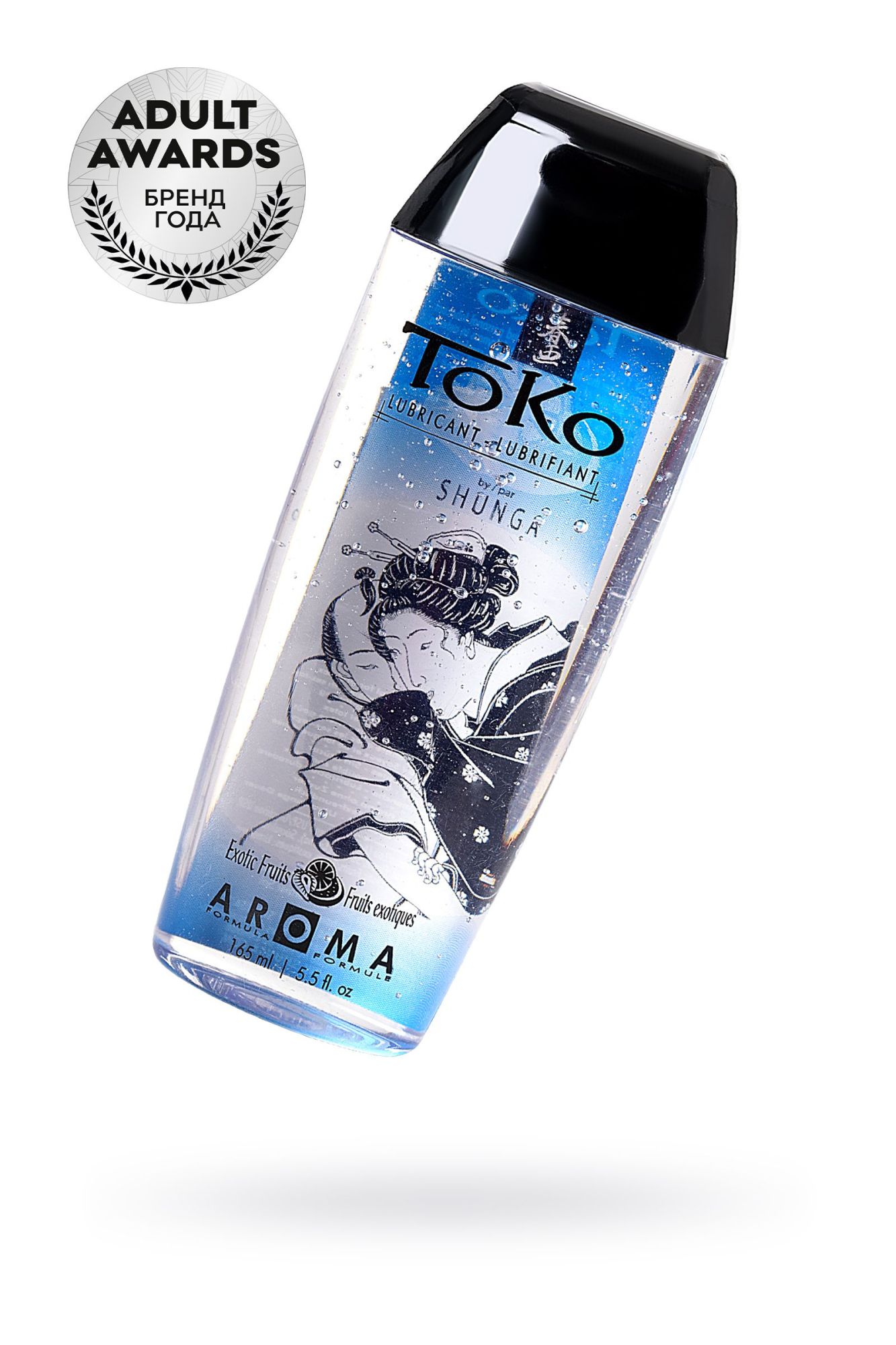 лубрикант shunga toko aroma на водной основе, экзотические фрукты, 165 мл в России