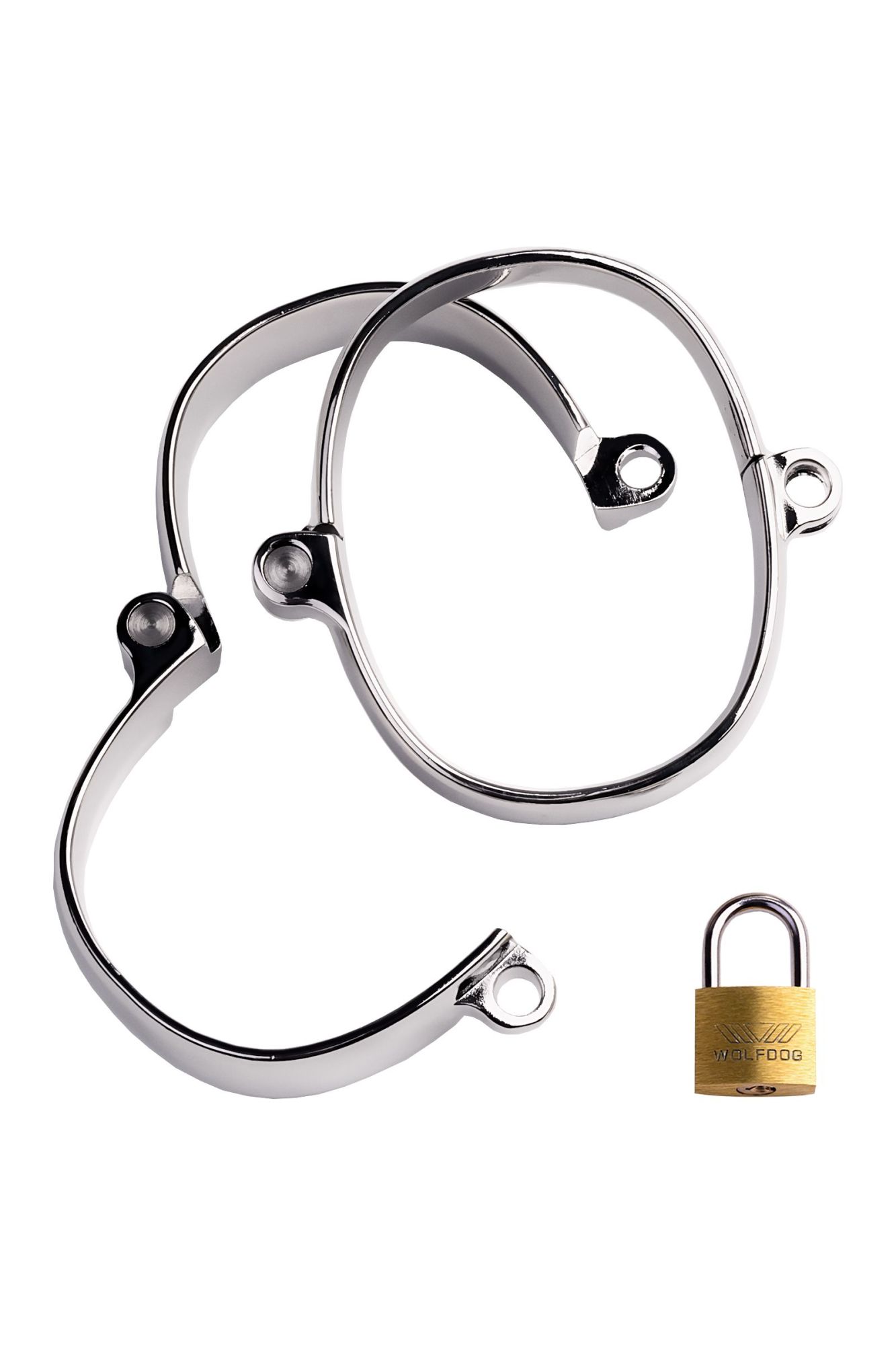 наручники, toyfa metal, серебристые, 6,5х8 см в России