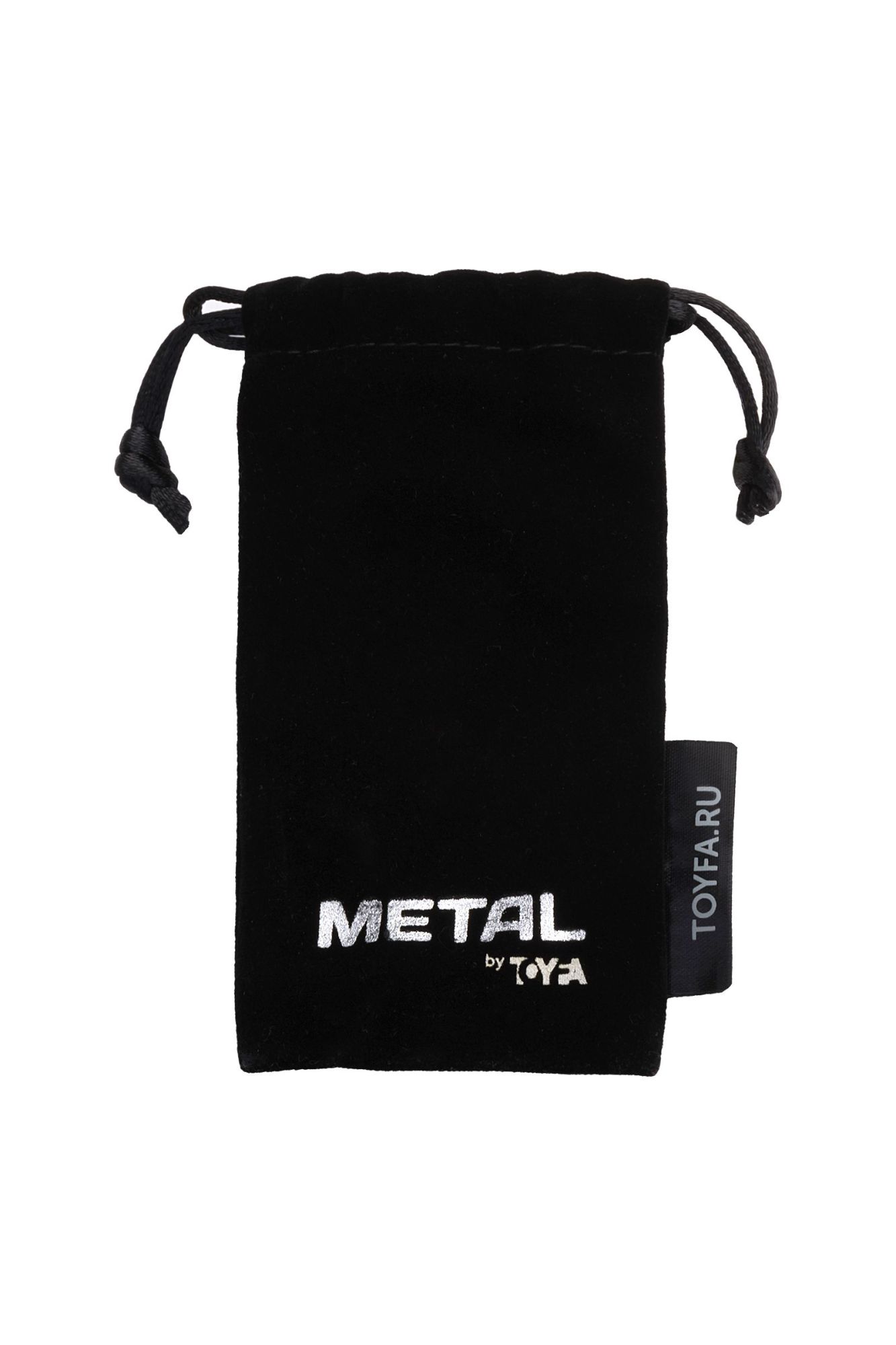 анальная втулка metal by toyfa, металл, серебряная, с синим кристаллом, 7,2 см, ø 4 см, 130 г в России