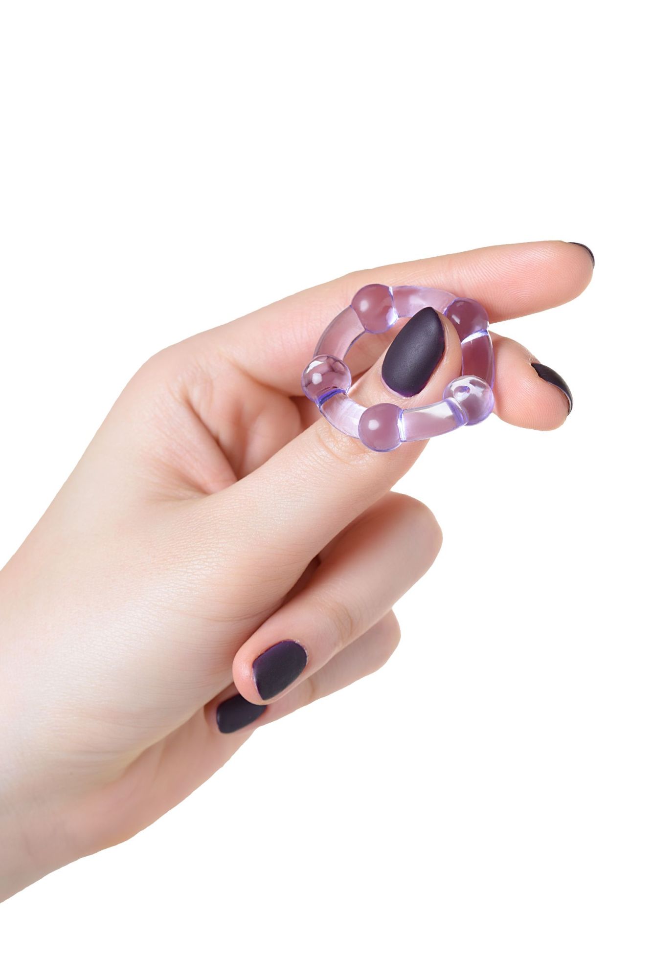 эрекционное кольцо toyfa  a-toys brid, силикон, фиолетовый, ø 3,3 см в России