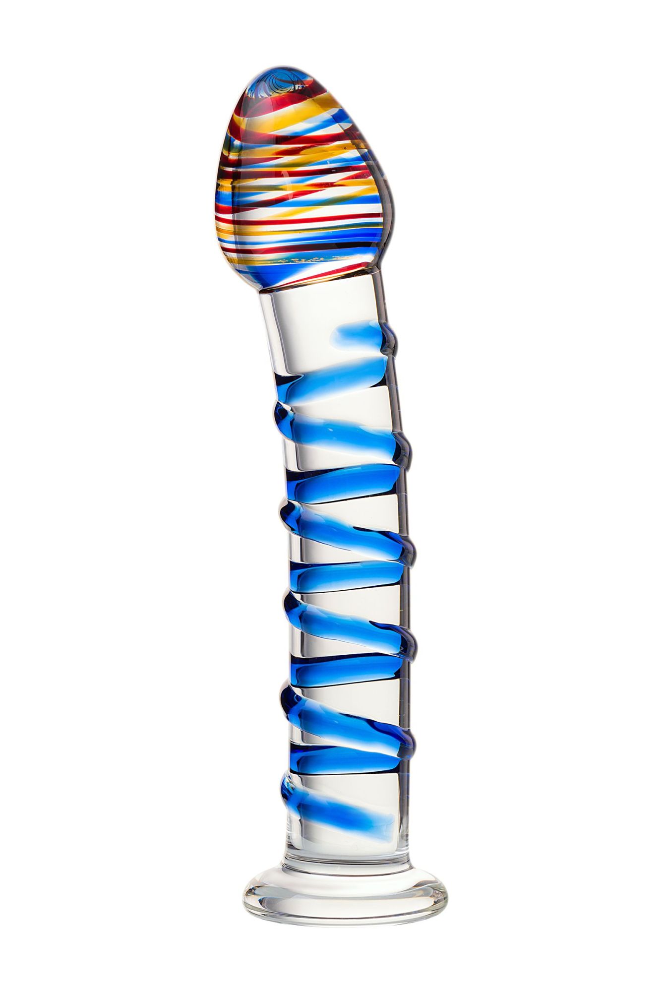 нереалистичный фаллоимитатор sexus glass, стекло, 18 см в России