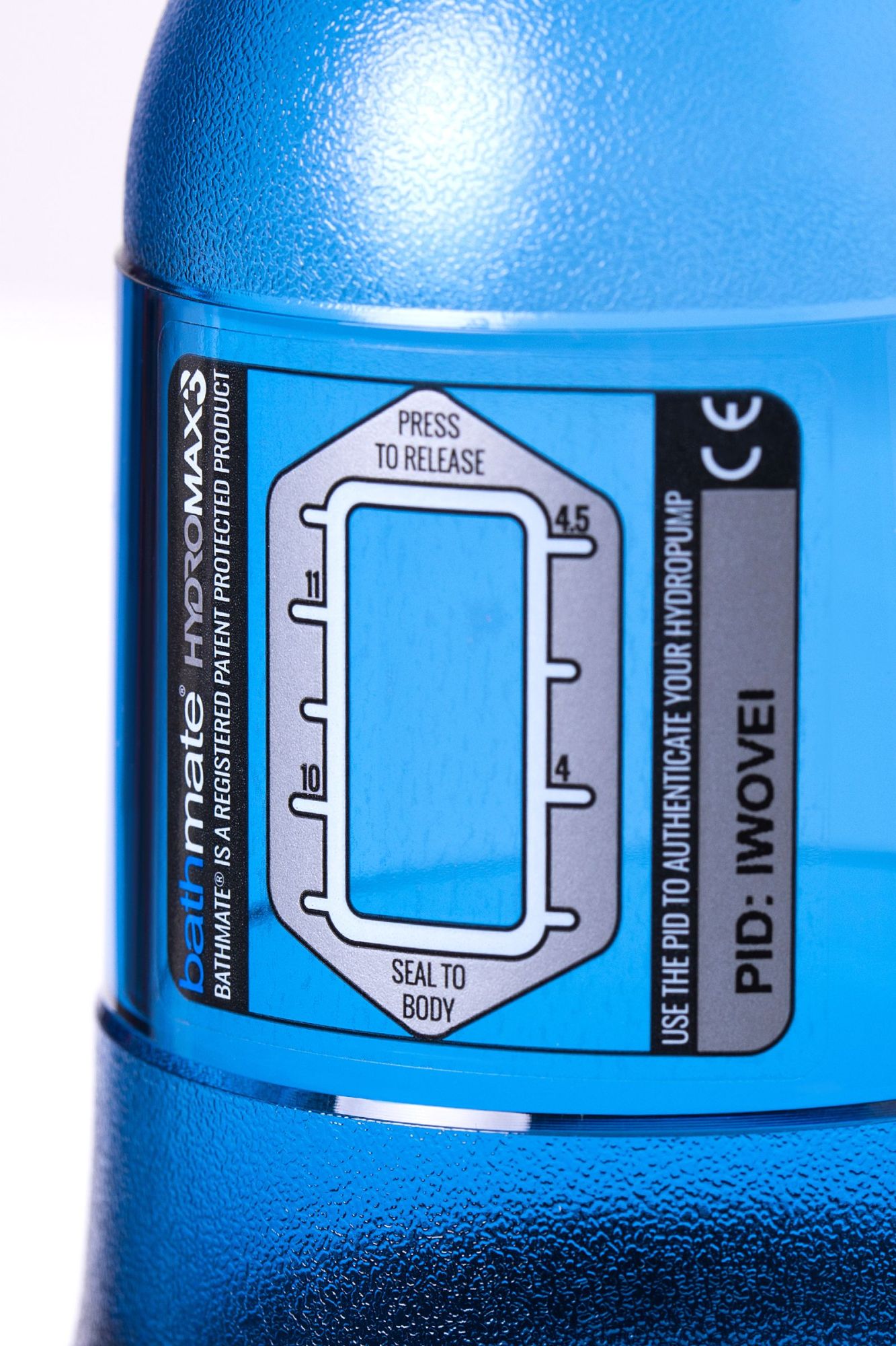 гидропомпа bathmate hydromax3, abs пластик, голубая в России