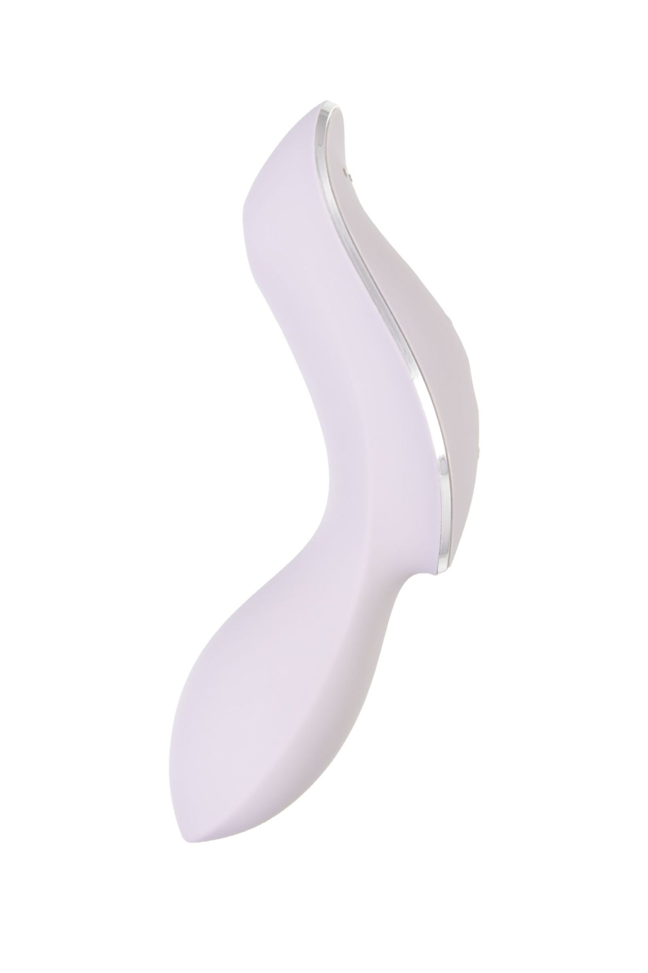 вакуумный стимулятор клитора satisfyer curvy trinity 2, фиолетовый, 6,7 см в России