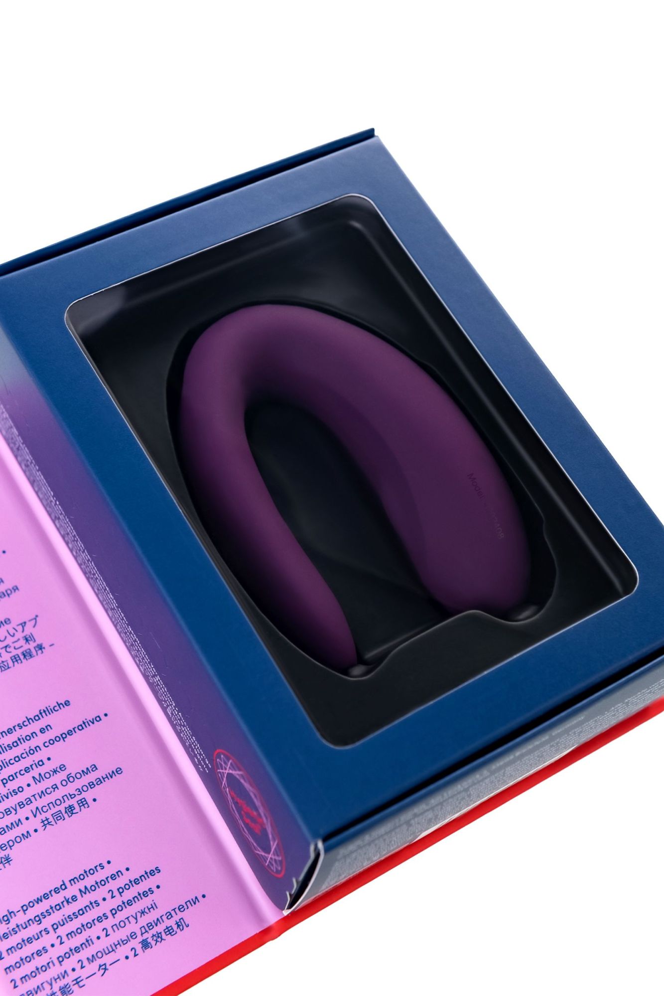многофункциональный стимулятор для пар satisfyer partner double joy, силикон, фиолетовый, 18 см. в России