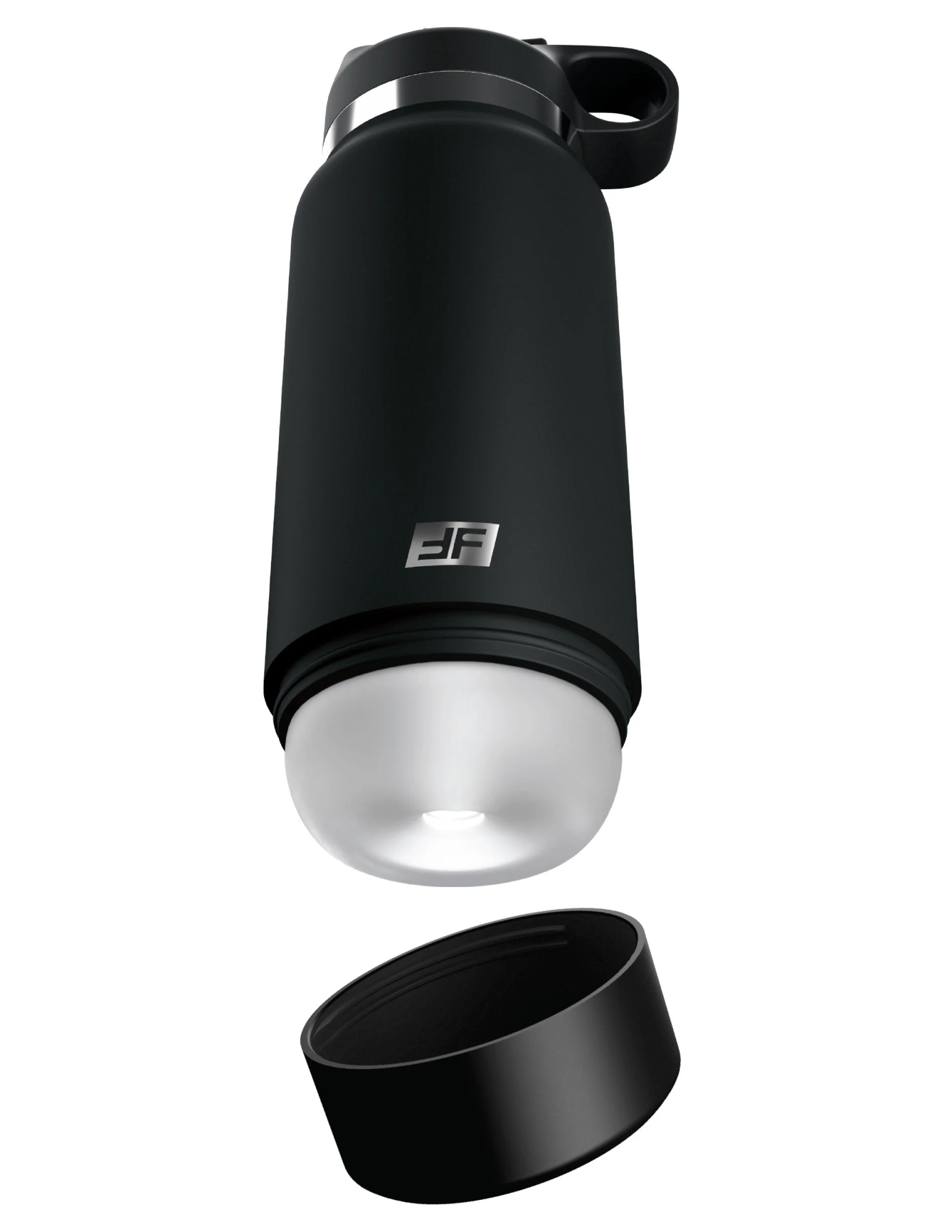 мастурбатор fap flask thrill seeker discreet stroker - black bottle - frosted pipedream rd62920pd в России