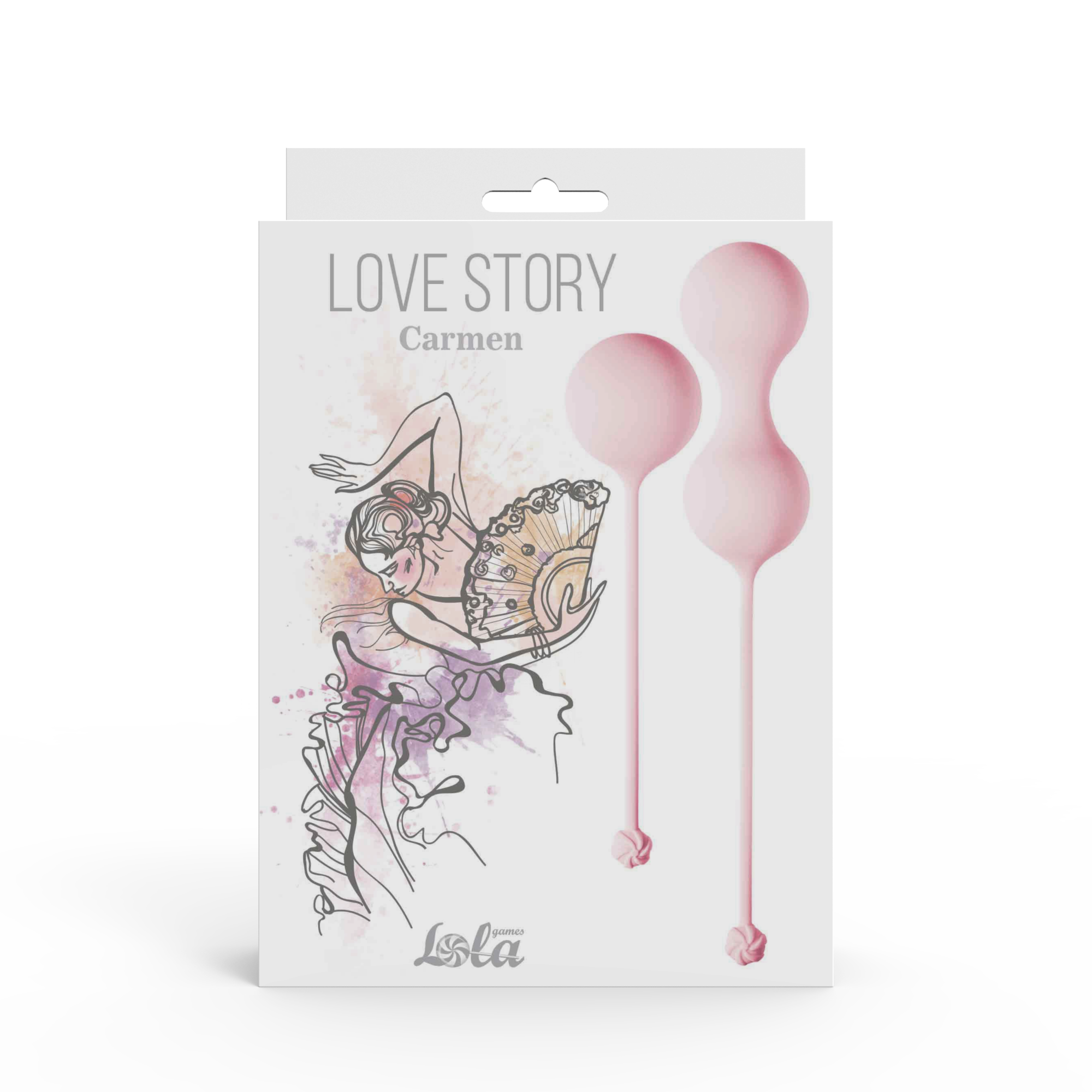 набор вагинальных шариков love story carmen tea rose 3011-01lola в России