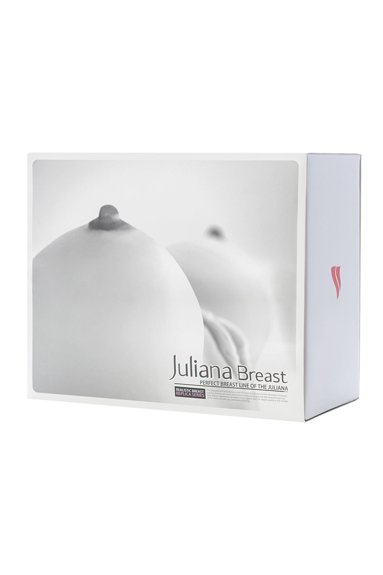 мастурбатор реалистичный kokos juliana breast с вибрацией и ротацией, tpr, телесный, 20 см в России