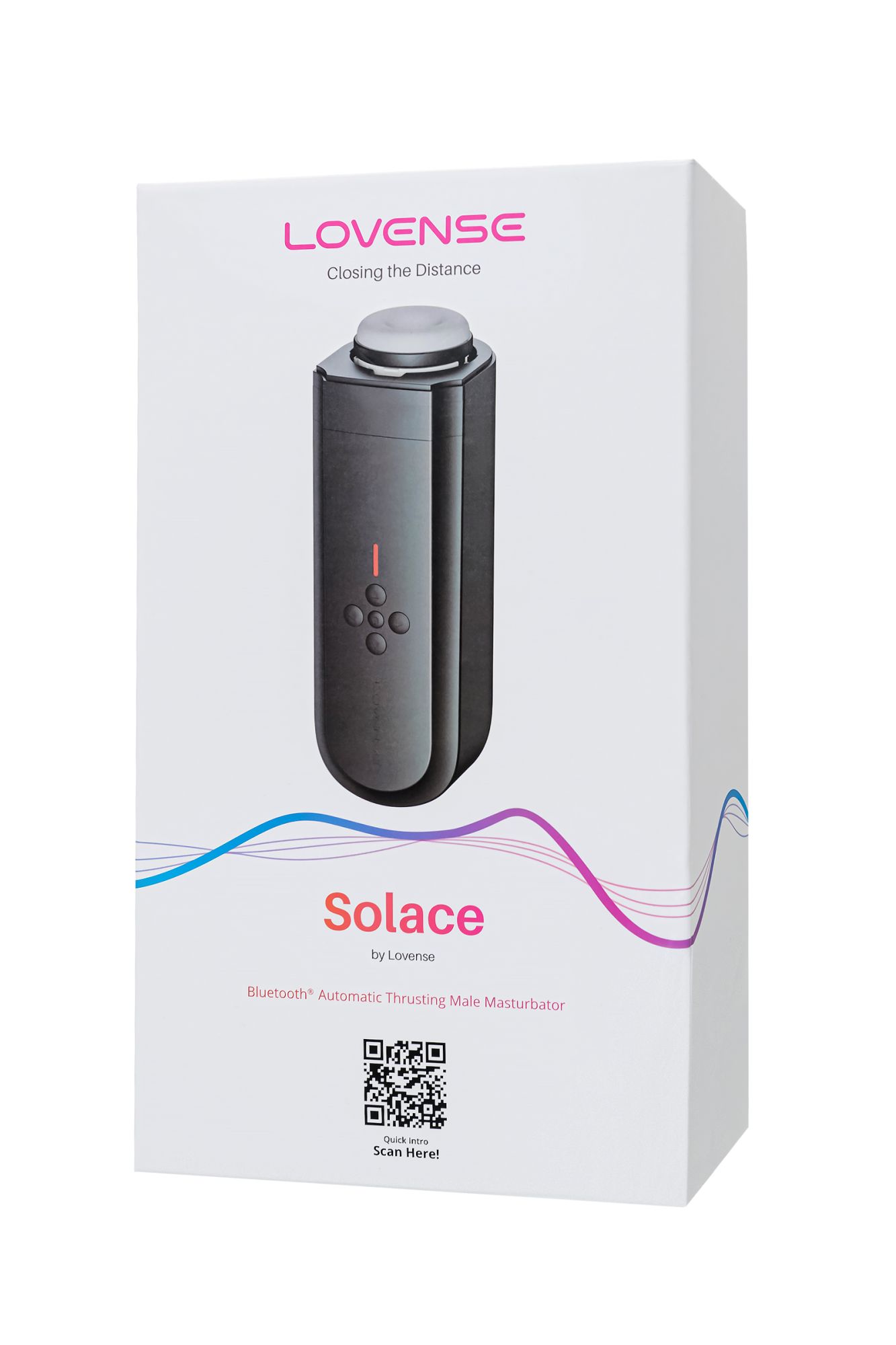 мастурбатор нереалистичный lovense solace, tpe, черный, 24 см в России