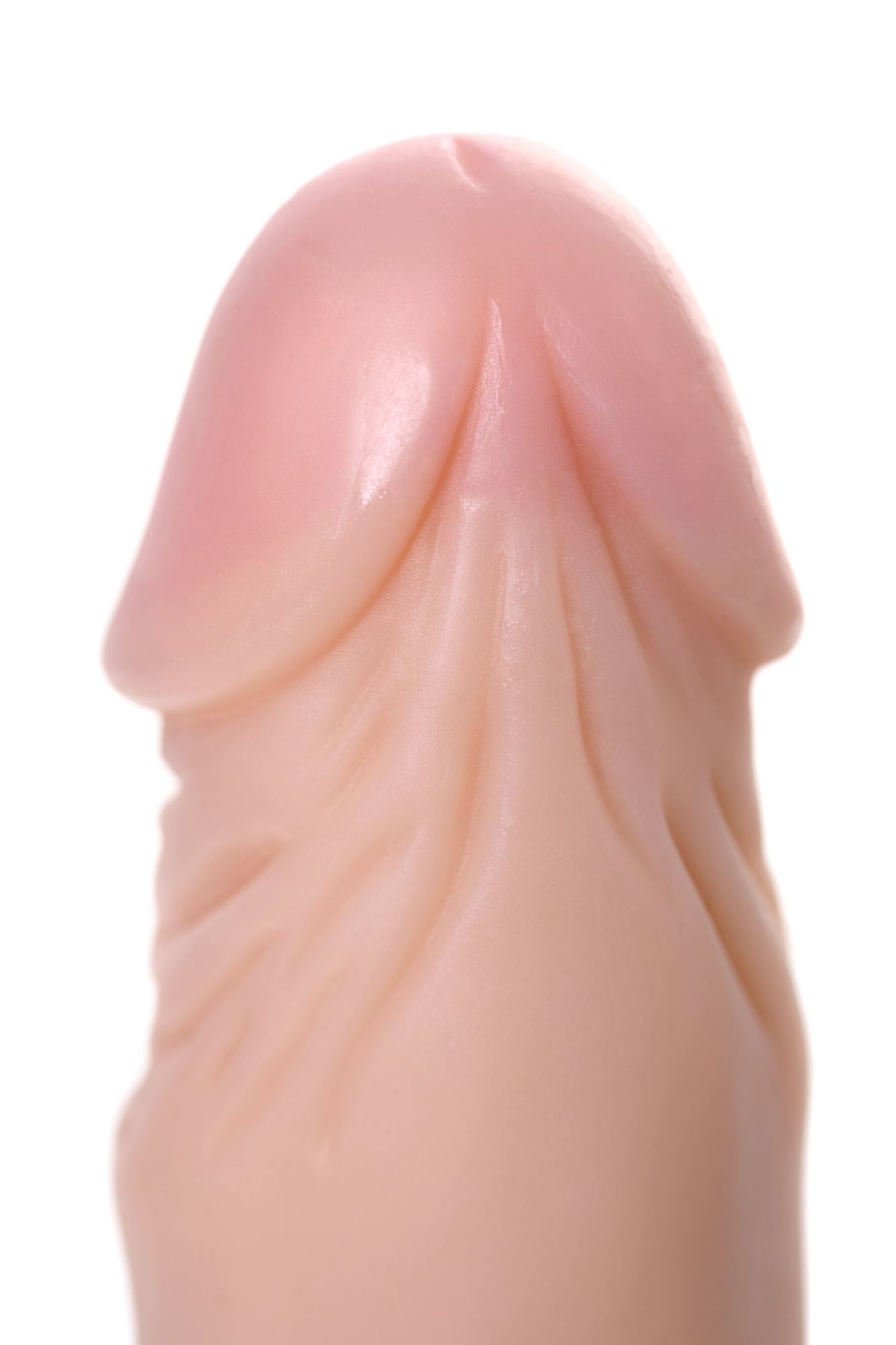 реалистичный фаллоимитатор toyfa realstick nude, pvc, телесный, 12,5 см в России